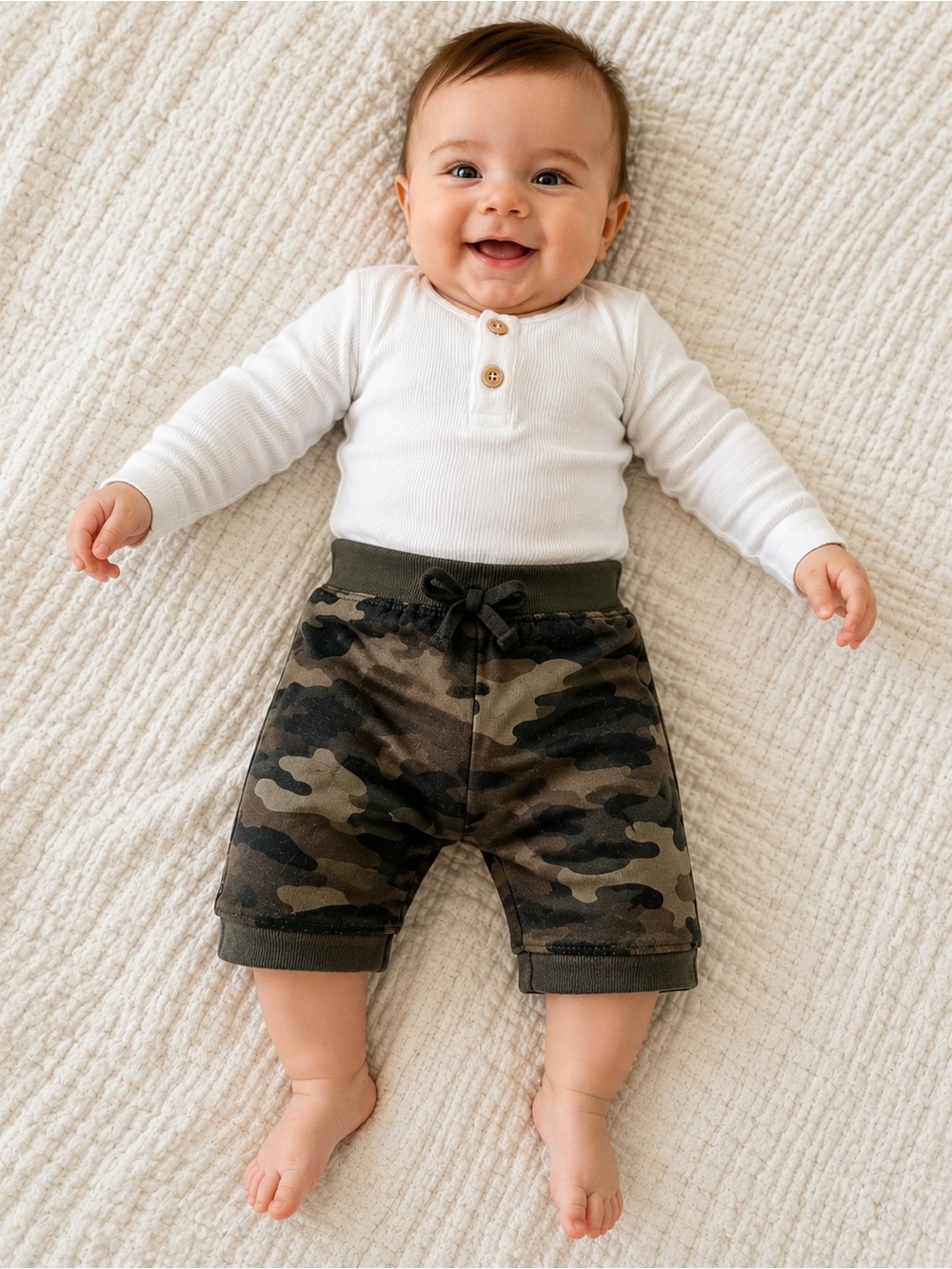 Carter’s Camo Baby Shorts – 3 Months